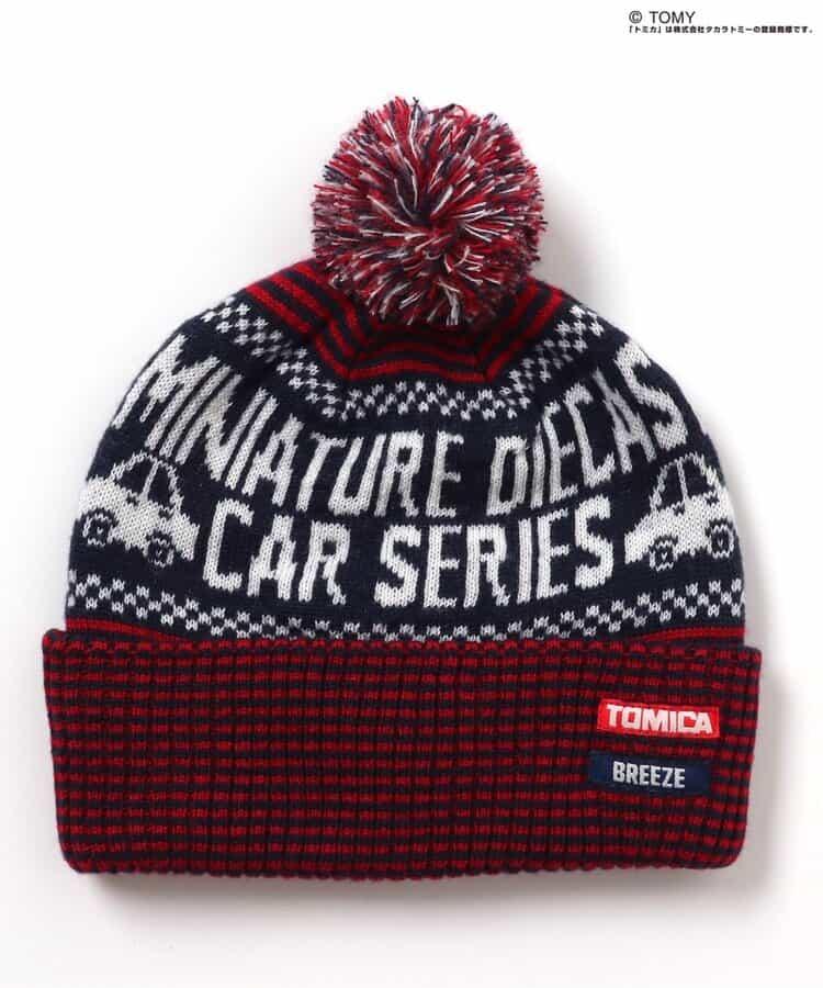 TOMICA×BREEZE 標誌針織帽