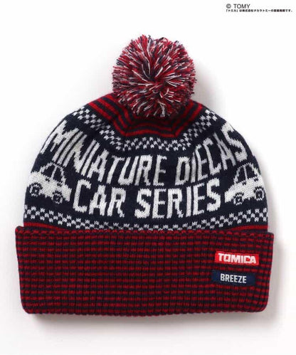 TOMICA×BREEZE 標誌針織帽