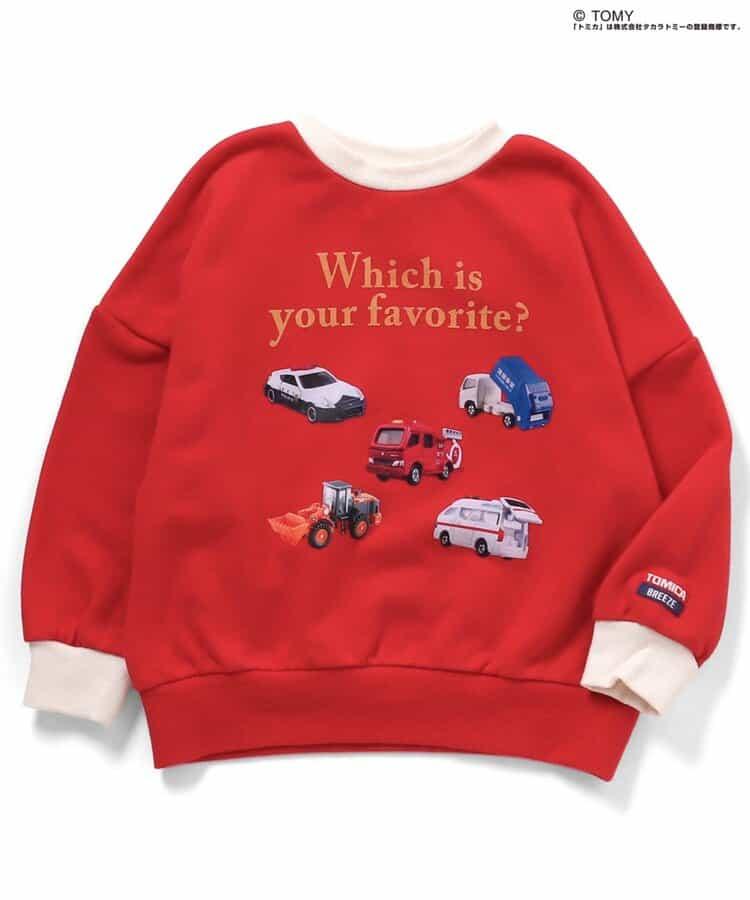 TOMICA×BREEZE 圖案衛衣