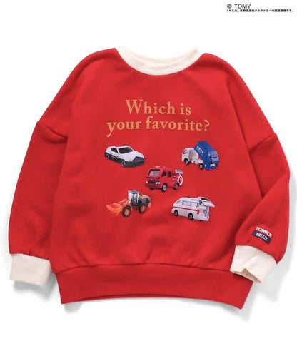 TOMICA×BREEZE 圖案衛衣