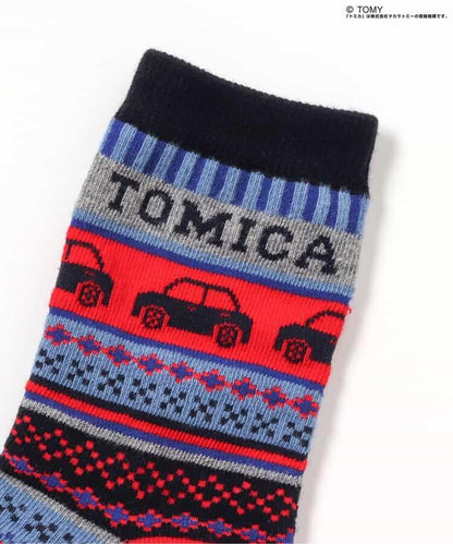 TOMICA×BREEZE 2雙裝北歐風格襪