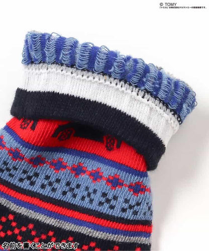 TOMICA×BREEZE 2雙裝北歐風格襪