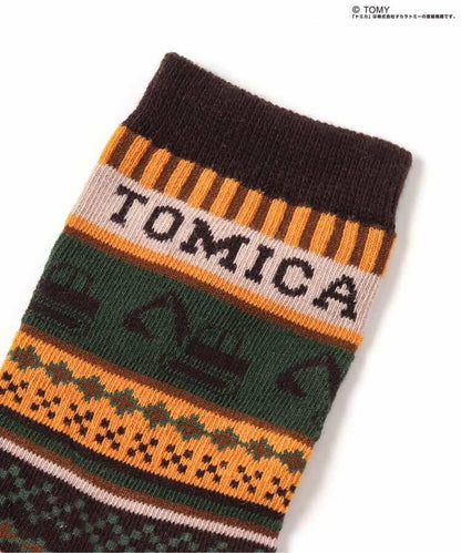 TOMICA×BREEZE 2雙裝北歐風格襪