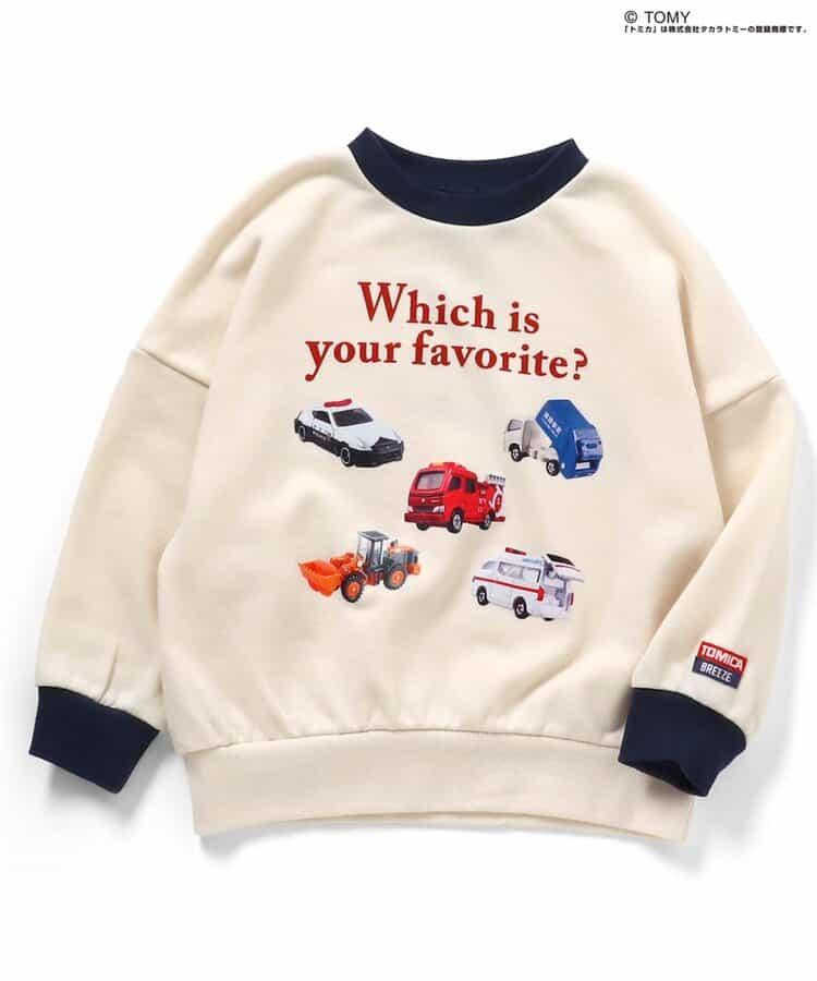 TOMICA×BREEZE 圖案衛衣