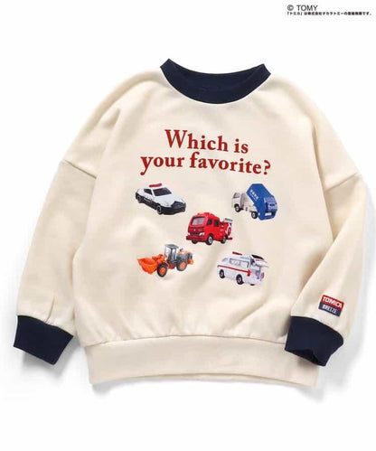 TOMICA×BREEZE 圖案衛衣