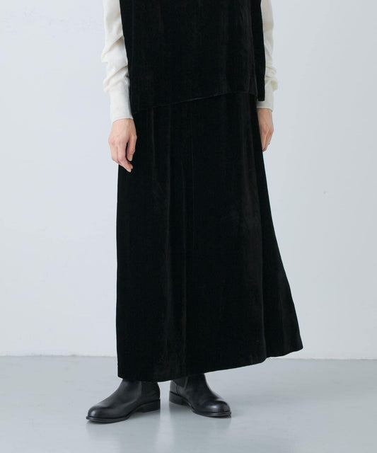 人造絲真絲天鵝絨半身裙