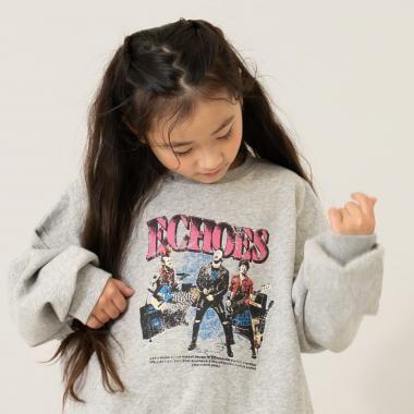 樂隊風格印花衛衣