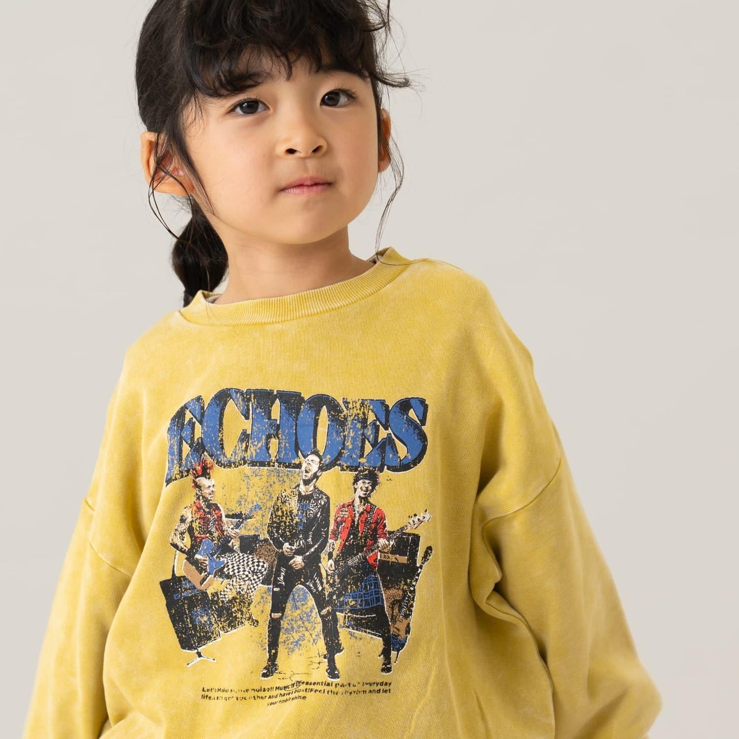 樂隊風格印花衛衣