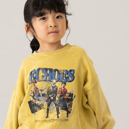 樂隊風格印花衛衣