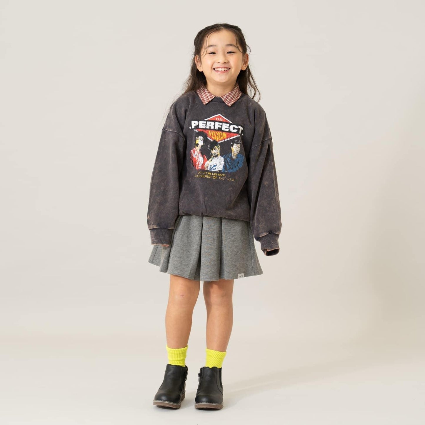 樂隊風格印花衛衣