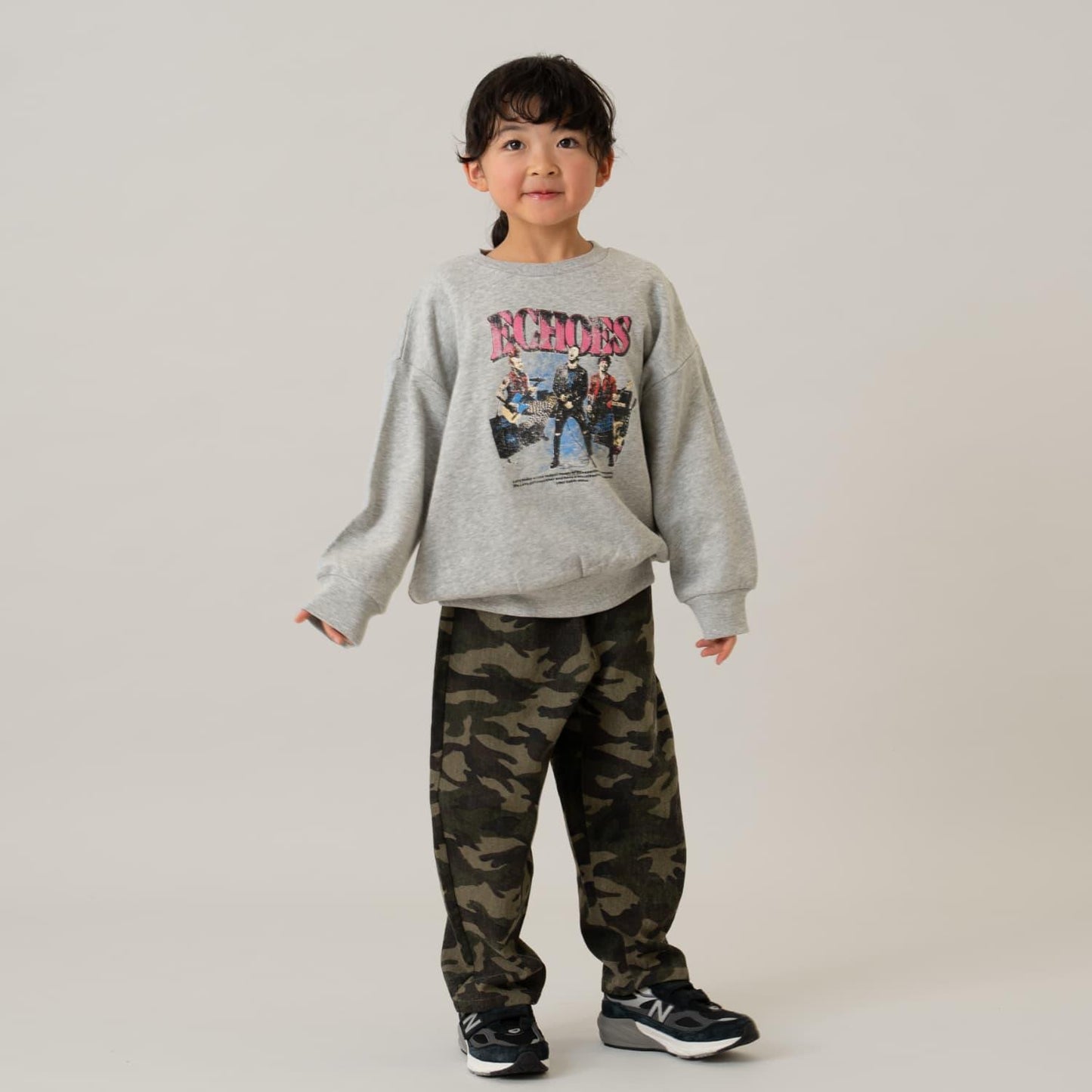 樂隊風格印花衛衣