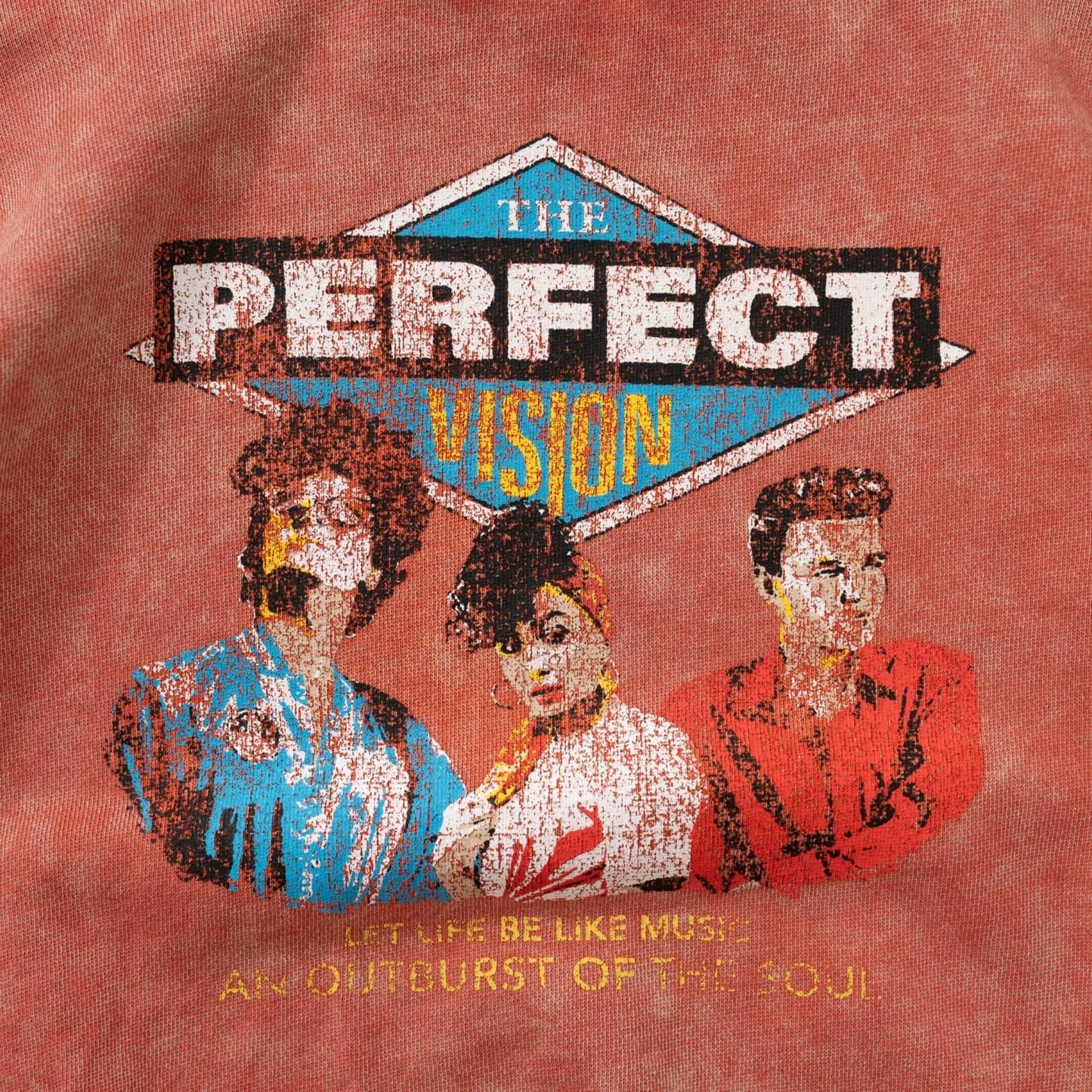 樂隊風格印花衛衣