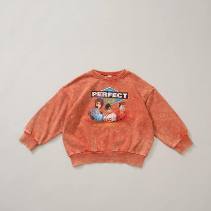 樂隊風格印花衛衣