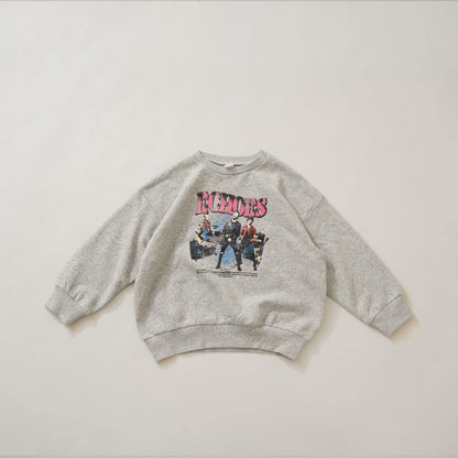 樂隊風格印花衛衣