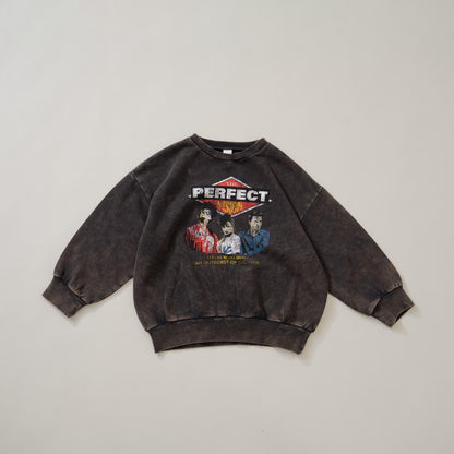 樂隊風格印花衛衣