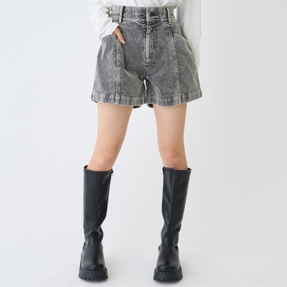 時尚燈芯絨短褲