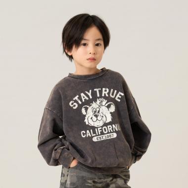 美式休閒風格印花衛衣