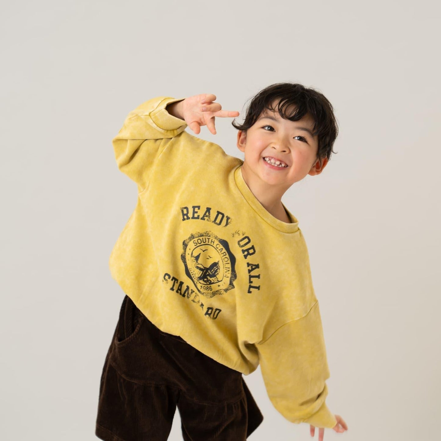 美式休閒風格印花衛衣