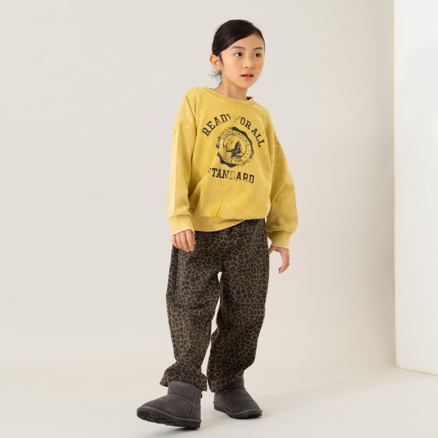 美式休閒風格印花衛衣