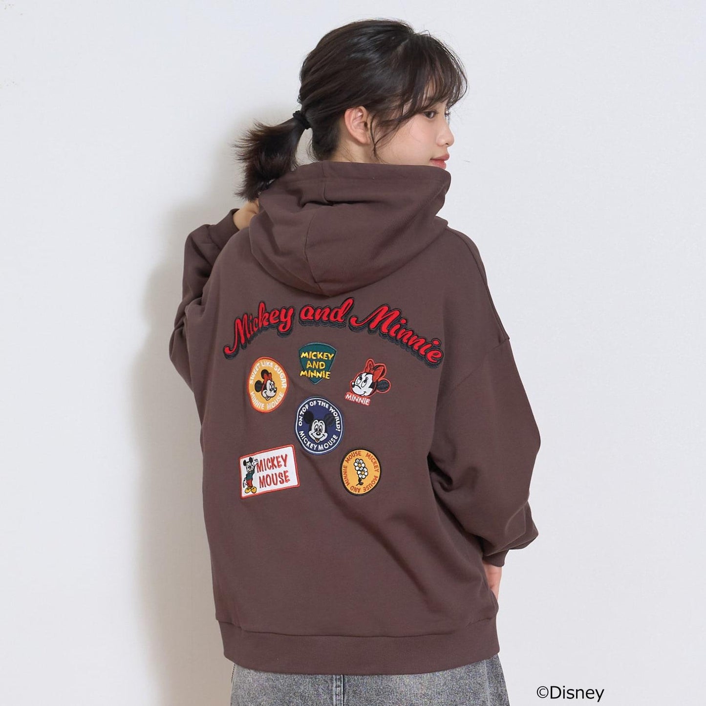 《迪士尼》寬鬆連帽衛衣