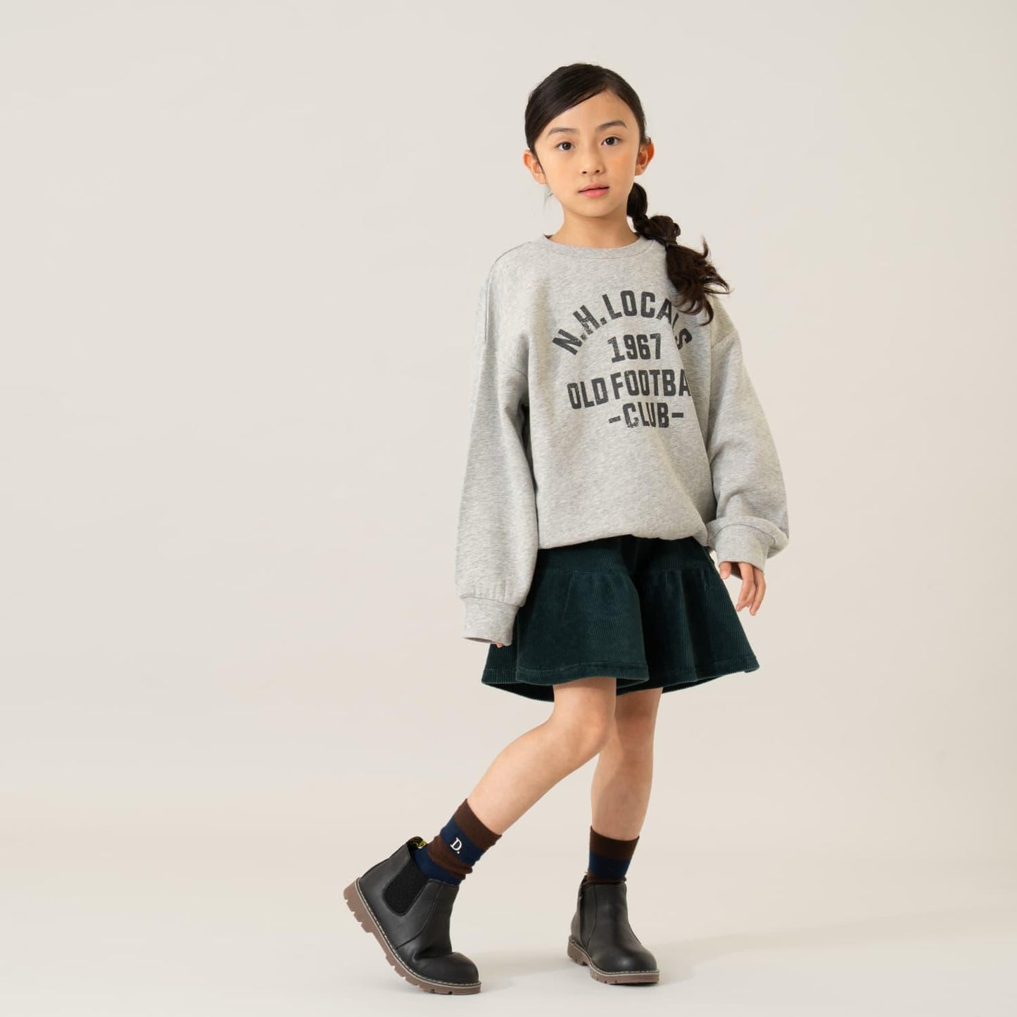 美式休閒風格印花衛衣