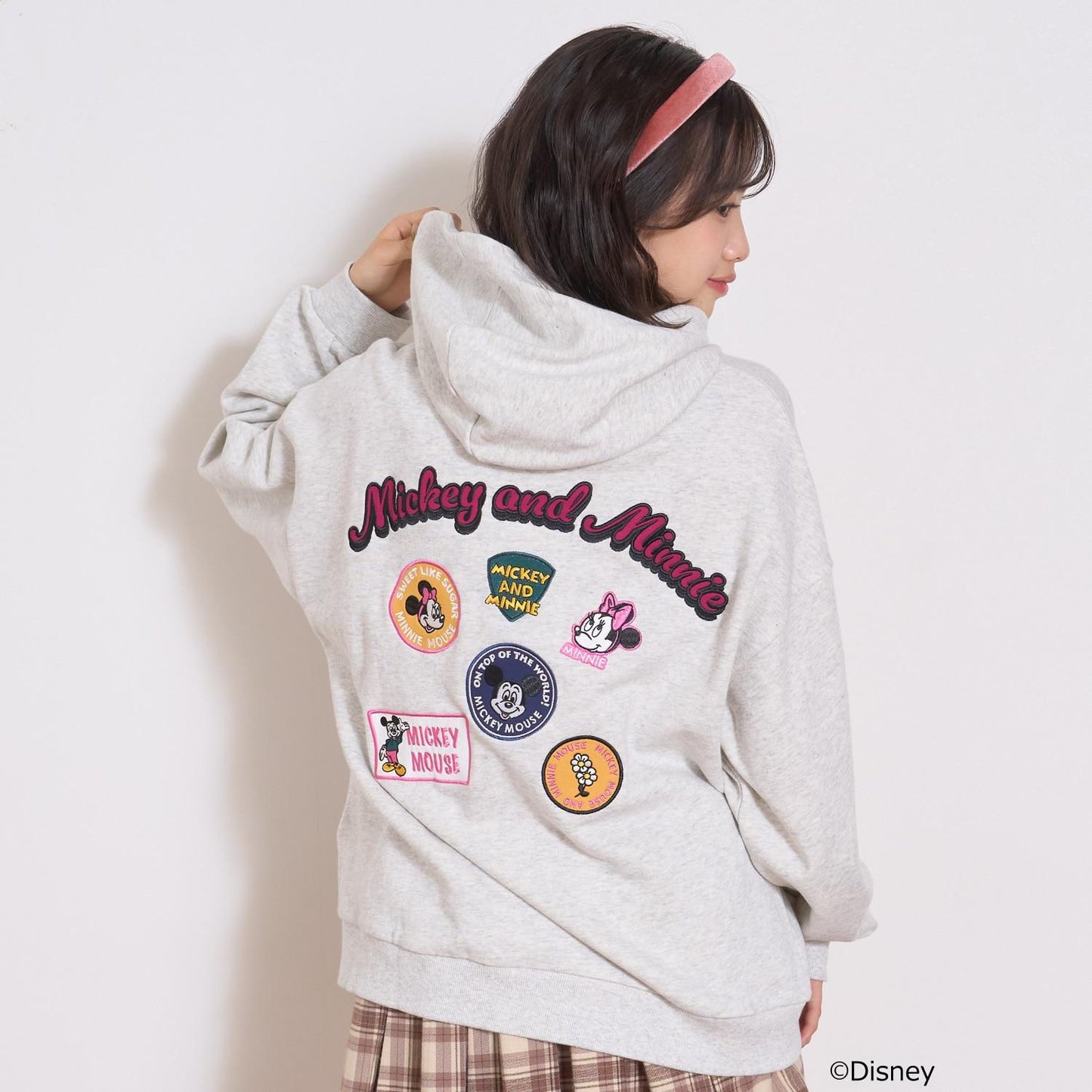 《迪士尼》寬鬆連帽衛衣