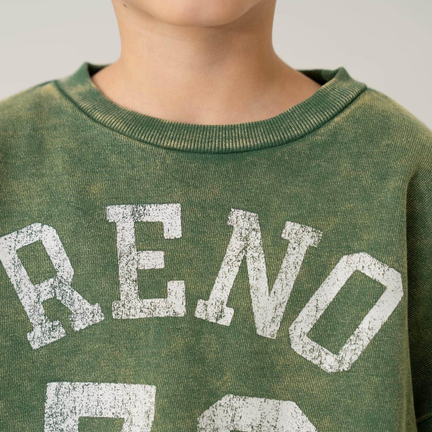 美式休閒風格印花衛衣