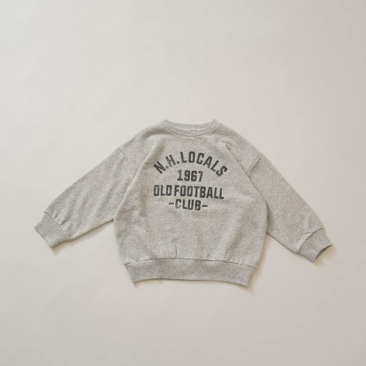 美式休閒風格印花衛衣