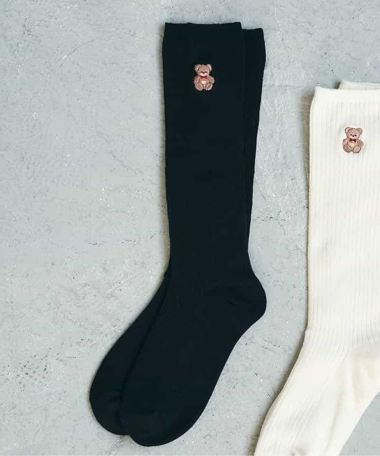 tiny bear 正式高筒襪