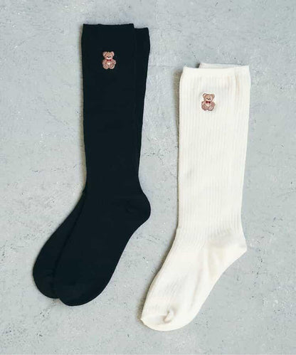 tiny bear 正式高筒襪