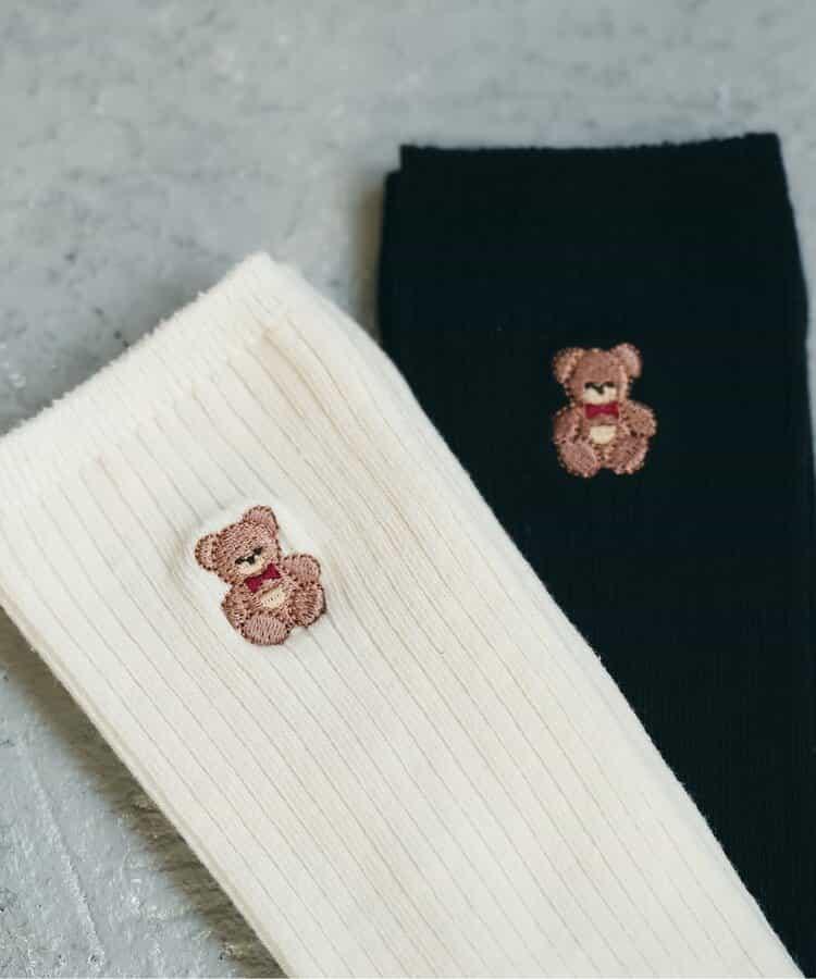 tiny bear 正式高筒襪