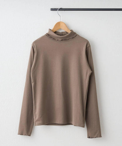 【RMAF】保溫加工保暖荷葉邊高領長袖T恤