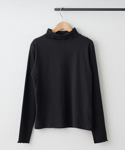 【RMAF】保溫加工保暖荷葉邊高領長袖T恤