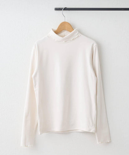 【RMAF】保溫加工保暖荷葉邊高領長袖T恤