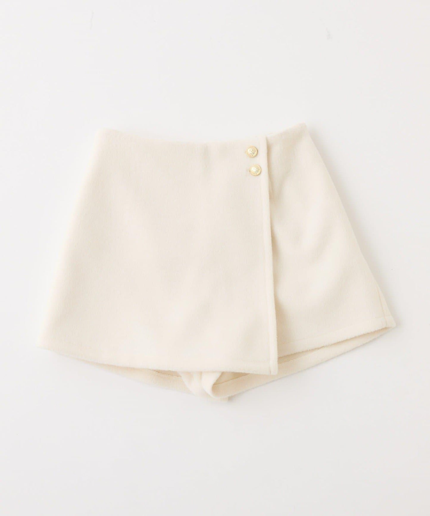 金色紐扣半身裙