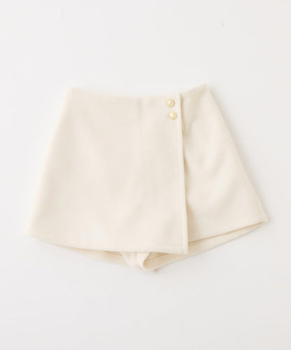 金色紐扣半身裙