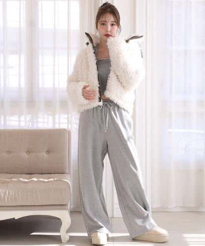 貴賓犬毛呢外套夾克