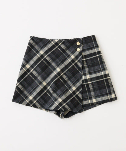 金色紐扣半身裙