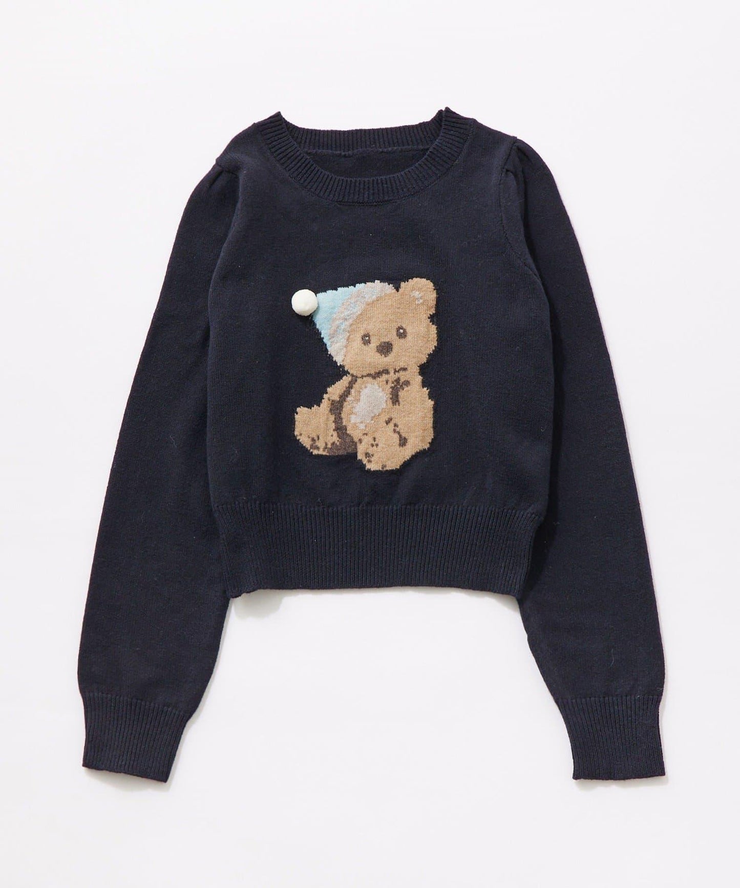 動物圖案提花針織帽