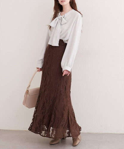 2WAY蝴蝶結領帶襯衫