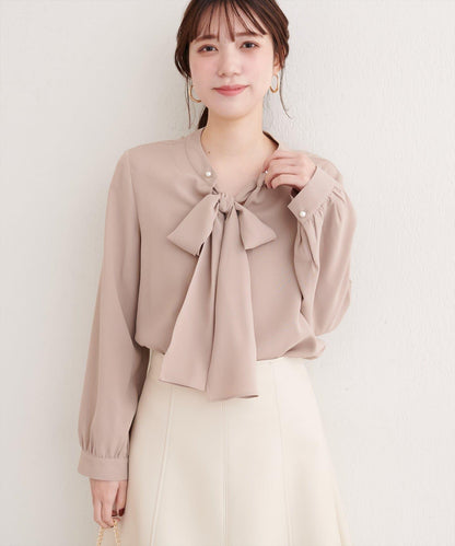 2WAY蝴蝶結領帶襯衫