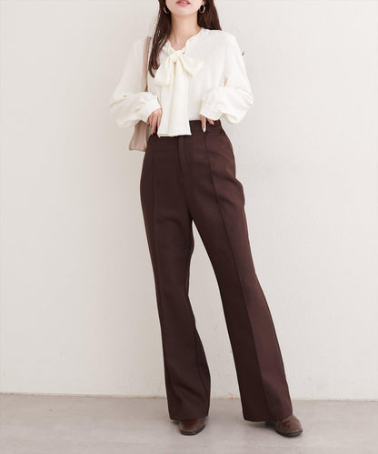 2WAY蝴蝶結領帶襯衫