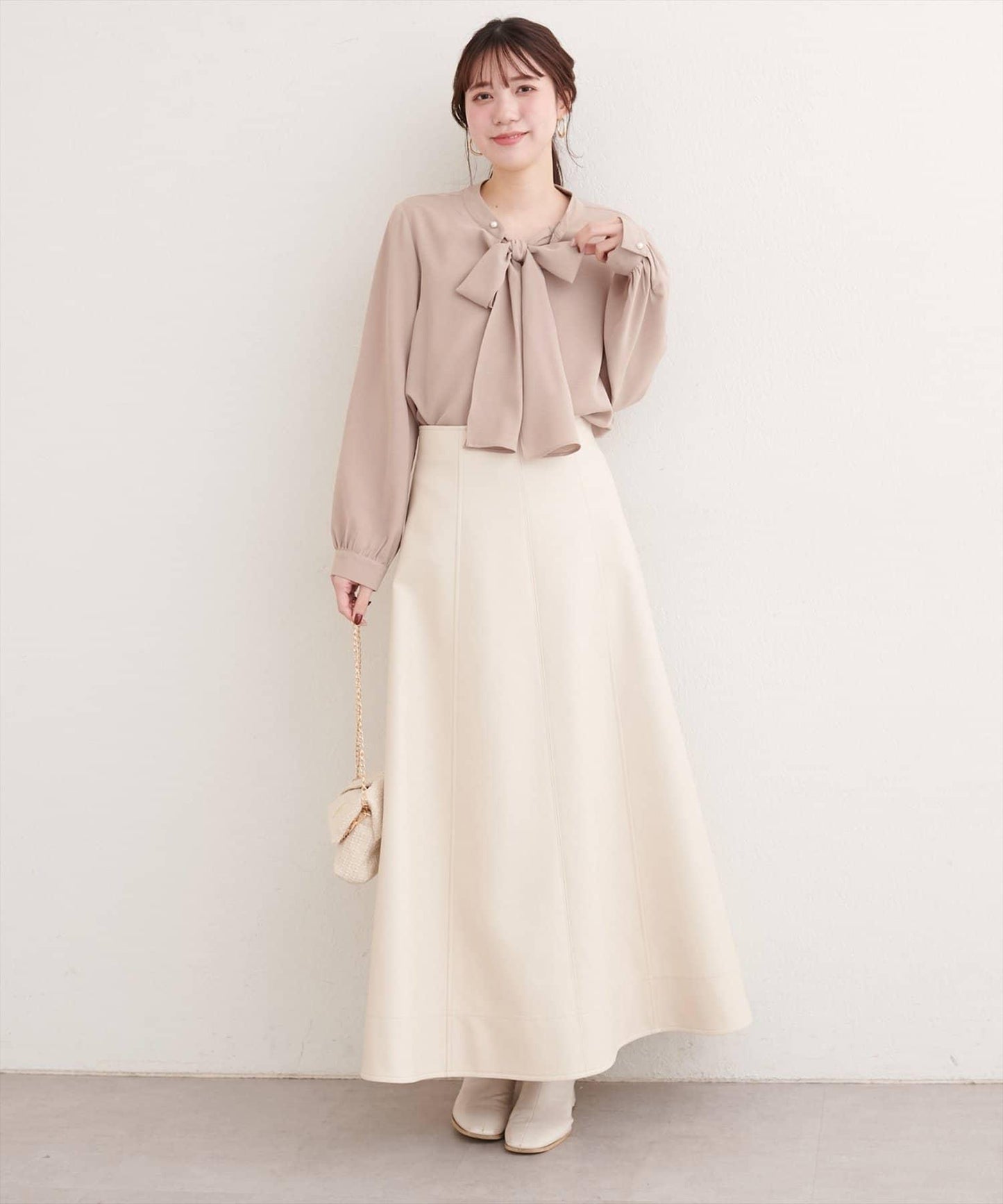 2WAY蝴蝶結領帶襯衫