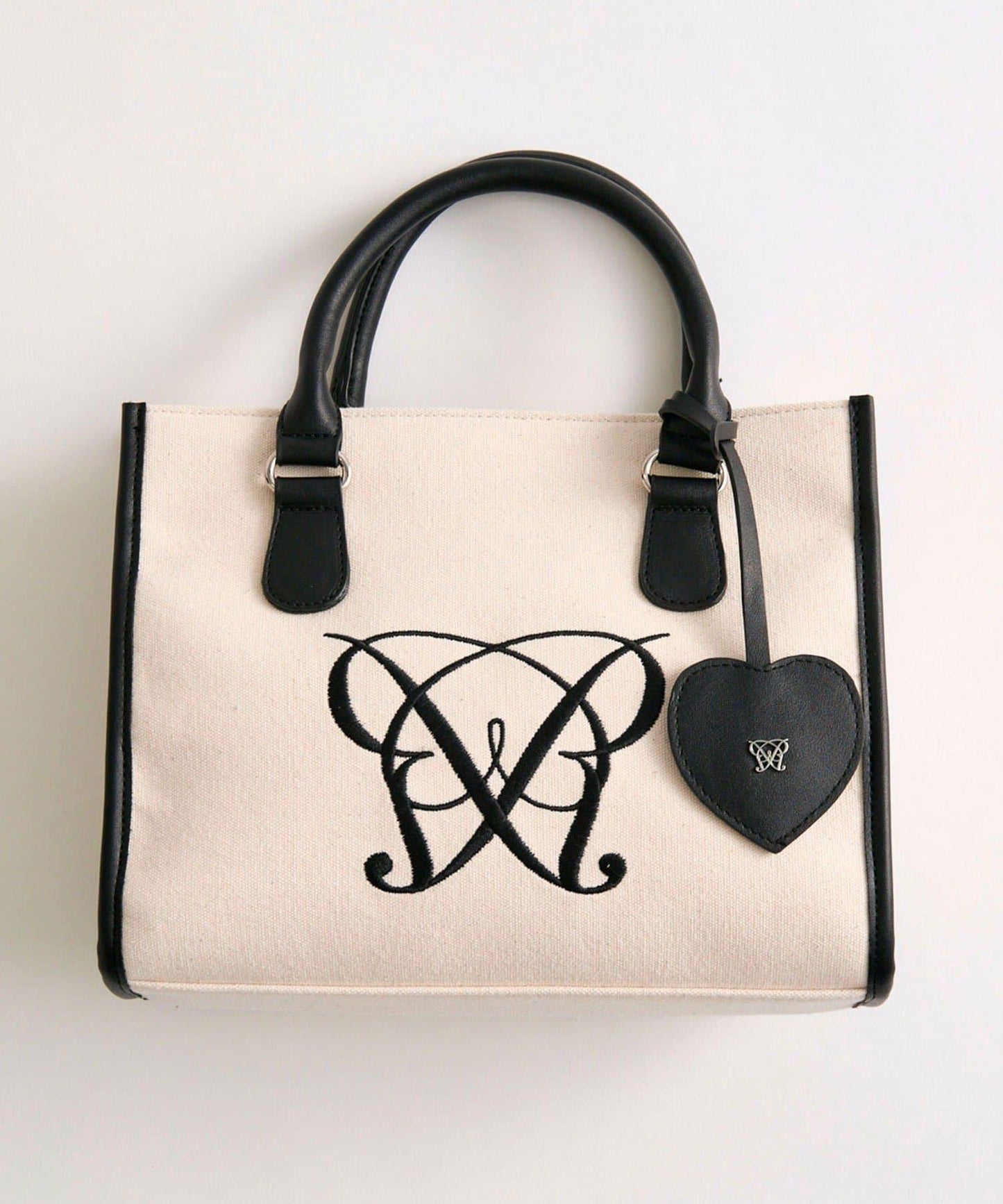 Aimerianejoie愛心鏡子掛飾迷你托特包