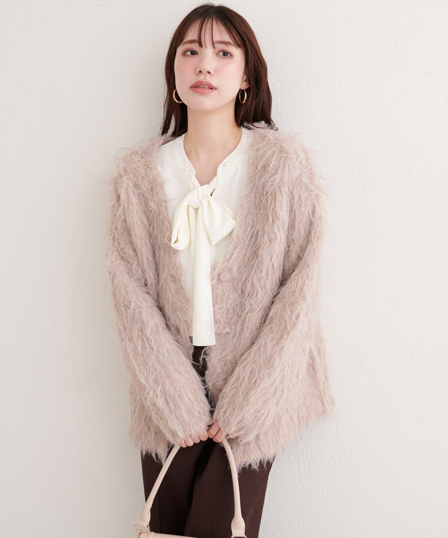 2WAY蝴蝶結領帶襯衫