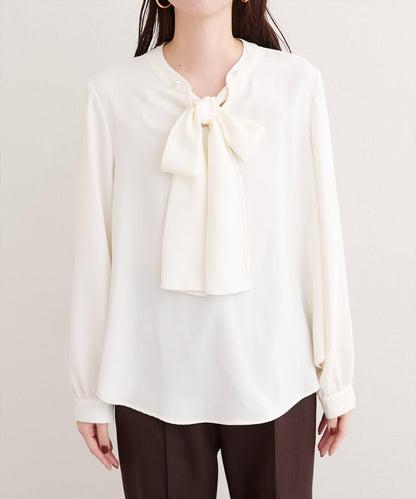 2WAY蝴蝶結領帶襯衫