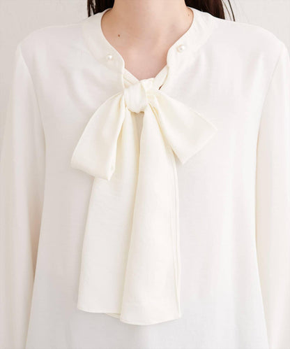 2WAY蝴蝶結領帶襯衫