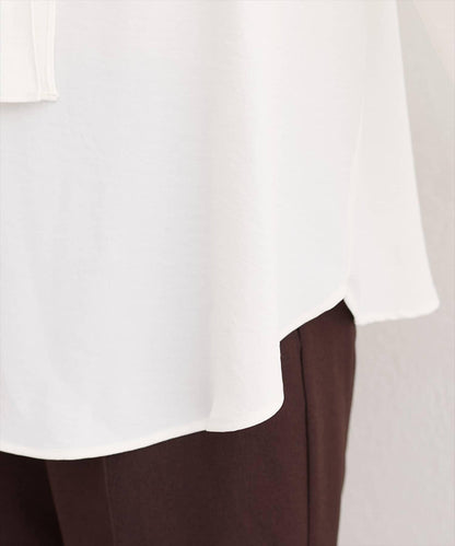 2WAY蝴蝶結領帶襯衫