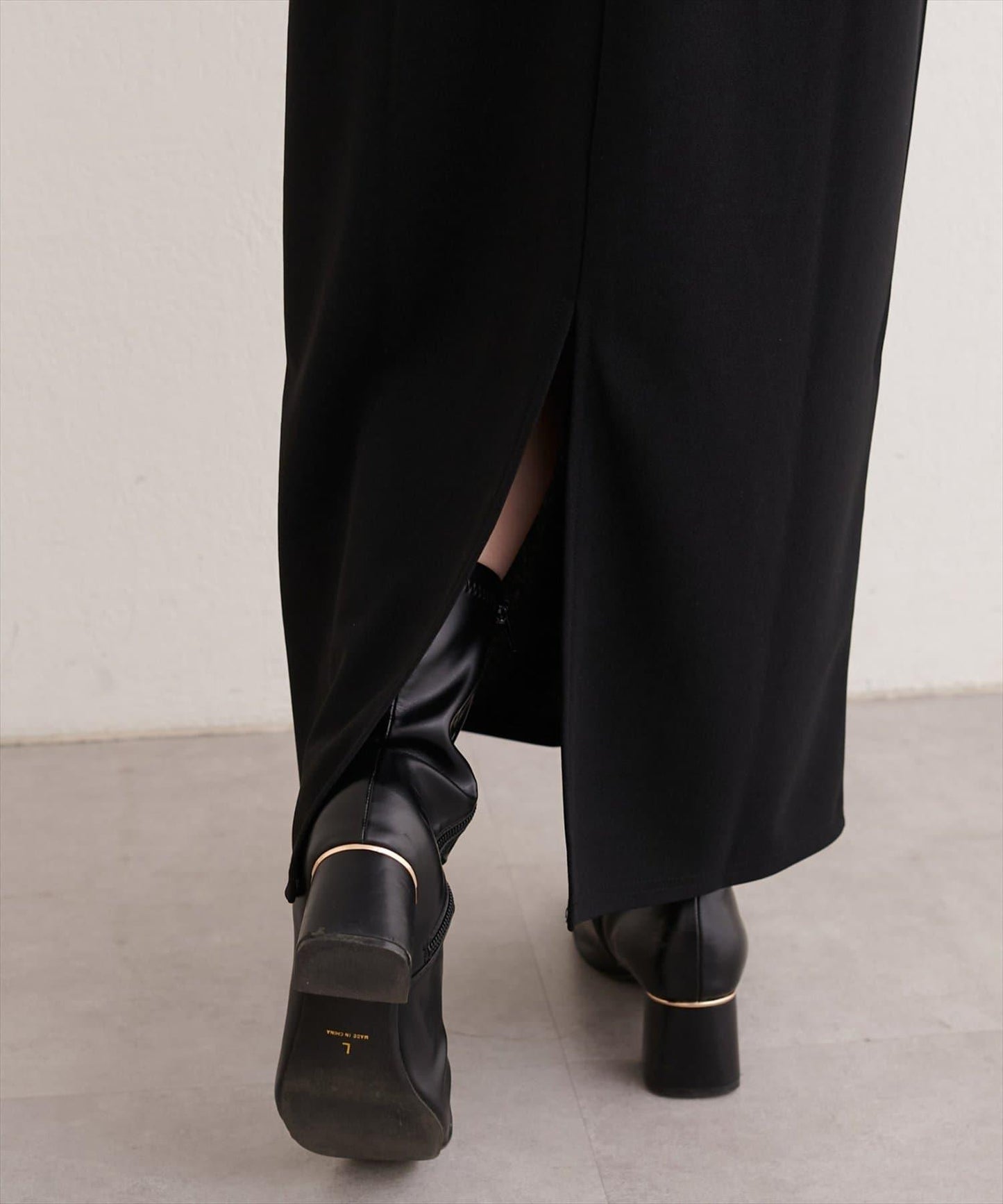 剪裁喬其紗吊帶連衣裙