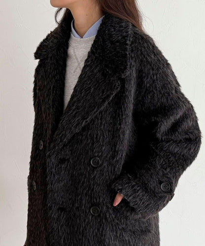 【GEVACO/ゲバコ】特別款長毛呢P大衣